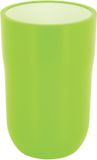 Spirella Cocco Tandenborstelhouder – Tandenborstel Beker en Tandpastabeker voor de Badkamer – Kleur Kiwi – 7,5 x 11,5 cm