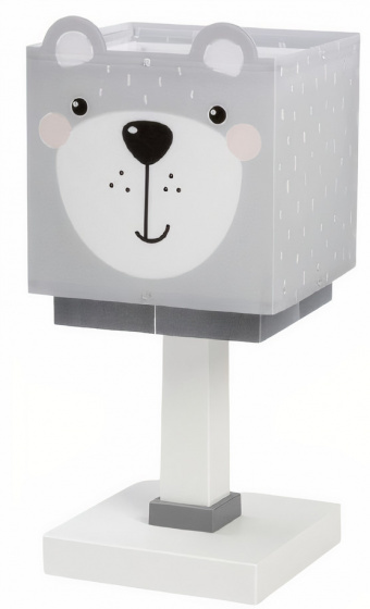 Dalber Little Teddy kinderkamerlamp, 40 W, grijs