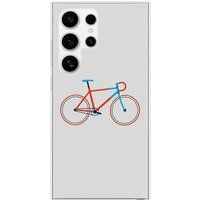 Samsung Galaxy S24 Ultra Bike color hipster bedrukt siliconen hoesje