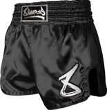 8 WEAPONS Strike Muay Thai Kickboxing Short Zwart Wit - S