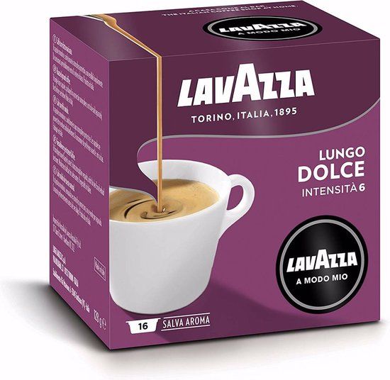 Lavazza A Modo Mio Lungo Dolce - 16 Cups
