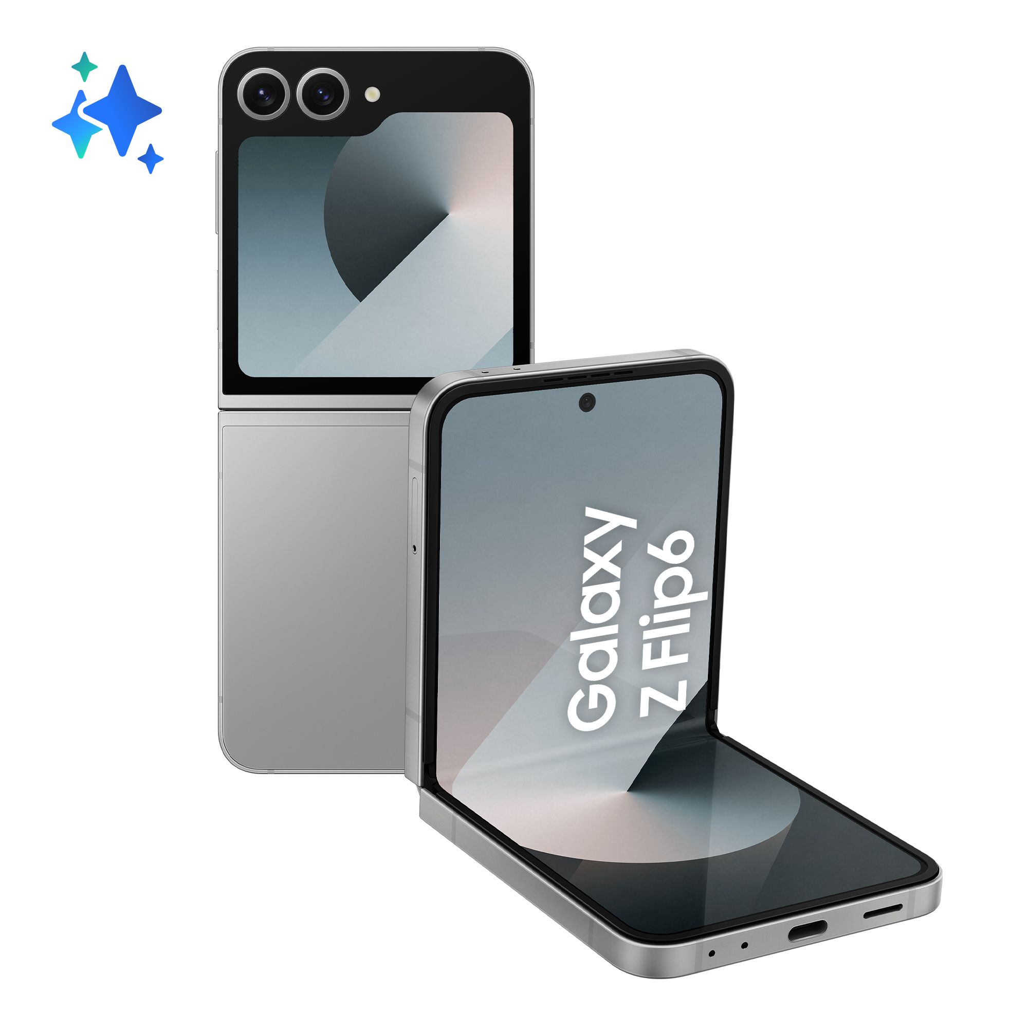 Samsung Galaxy Z Flip6 5G 256GB - Silver Shadow