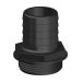 Trudesign Connecteur droit 1 1/2'' 38 mm