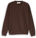 Tom Tailor Denim Basic sweatshirt - Maat M - cool dark brown