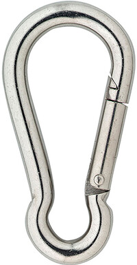 Toolstation DX karabijnhaak DIN 5299 RVS 4x40mm