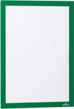 Durable 488205 Infokader Duraframe (A4, zelfklevend met magnetische sluiting) 10 stuks, groen