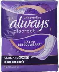 Always Discreet Maandverband Ultimate Night