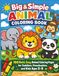 Big & Simple Animal Coloring Book