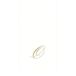 Caspari Monogram papieren handdoeken, met initiaal O, White Pearl, 24 stuks