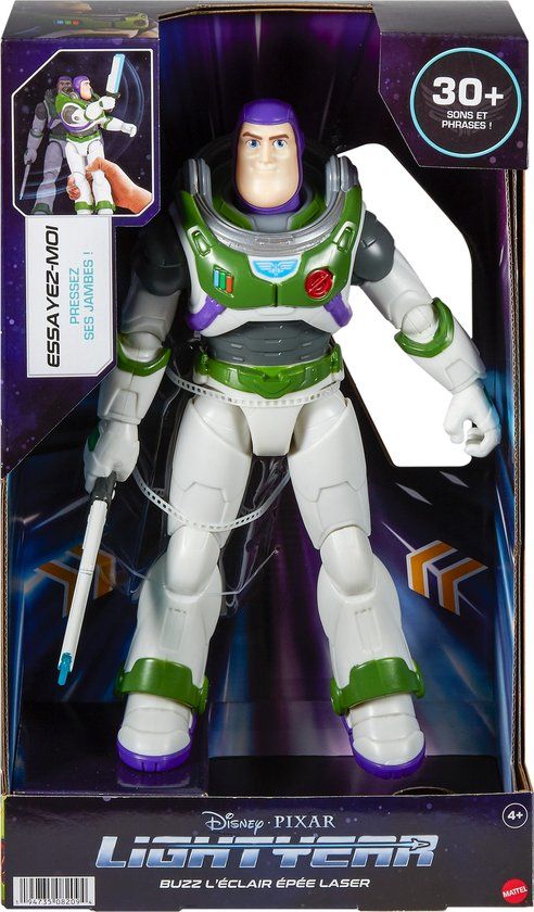 Disney Pixar Lightyear Buzz Lightyear Interactief - Franstalig Speelfiguur