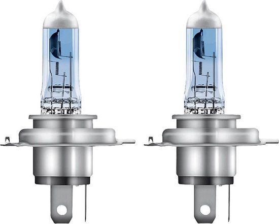 Osram Halogeenlamp H4 12V 60/55W - Wit/IJsblauw 5000K Intens - Cool Blue Next Gen - Set 2 stuks