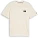 Tom Tailor - T-shirt en coton avec badge logo - Taille XXL - Gardenia White