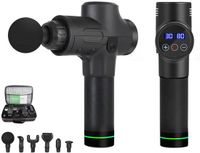 Merkloos Elektrische massage stoel, draagbaar, met 6 massagekoppen, 30 instelbare functies, inclusief accessoires, geschikt voor sportmassage