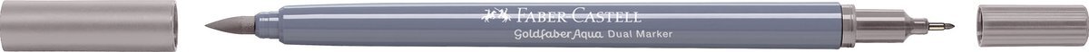 Faber-Castell - Duo aquarelmarker Goldfaber - warmgrijs III 272 - brush / 0,4mm - FC-164672