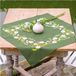 Vervaco Tafelkleed Kit Witte Bloemen 72x72cm