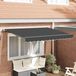 Maison Exclusive - Parasol manuel, 2,5 x 2 mètres, anthracite, 100% polyester