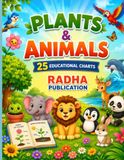 Plants & Animals Educational Charts for Kids | 25 Fun Learning Charts: Learn, Explore & Grow with Plants, Animals, Nature and Amazing Facts