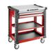 Facom JET Werkplaatswagen 3 Planken 2 Laden M4 Rood