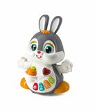 Hola Dansende konijn met activiteiten voor baby's, lichten en geluiden, automatische beweging, +9 liedjes en melodieën, leert cijfers, interactief en sensorisch speelgoed, cadeau voor baby's vanaf 12