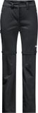 Jack Wolfskin wandelbroek voor dames Overland Zip Away 163162