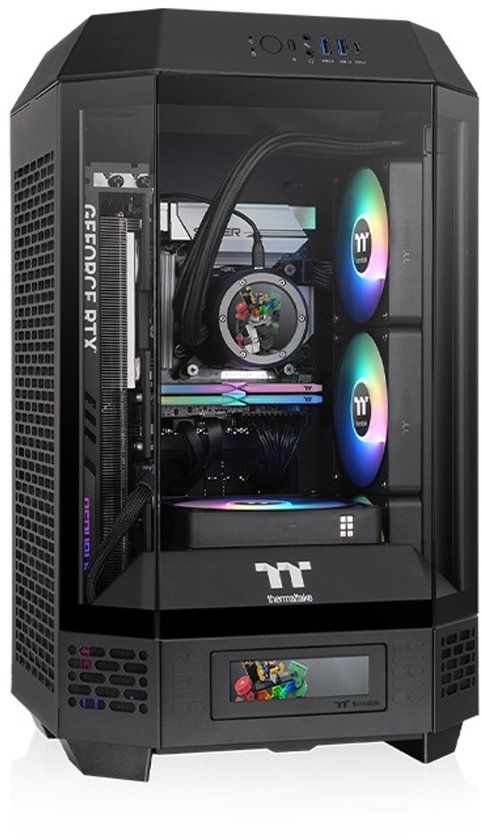 Thermaltake The Tower 250 Mini Tower Zwart