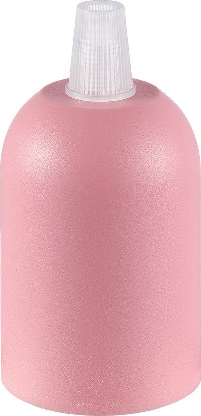Home Sweet Home DIY lamphouders - Lamponderdelen - ø4.4 x 8.5 cm - E27 - Roze - Cilinder