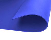 INNSPIRO EVA-rubber, blauw, sterk, 40 x 60 cm x 1 mm, 20 stuks