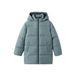 Mango Kids gewatteerde jas - blauw