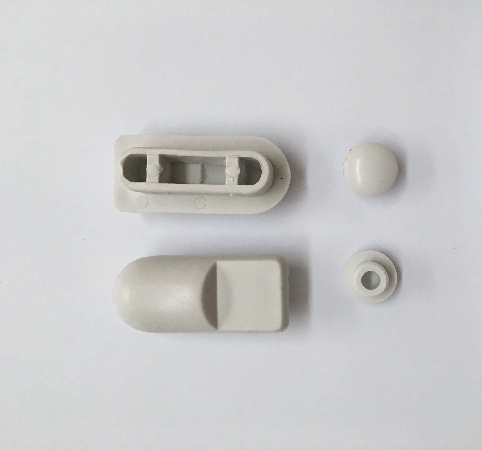 Ideal Standard Clodia Set voor WC-bril - Duroplast - Wit/Chrome