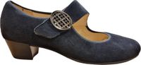 Ara pump met klittenband art 12-63630 13 blauw