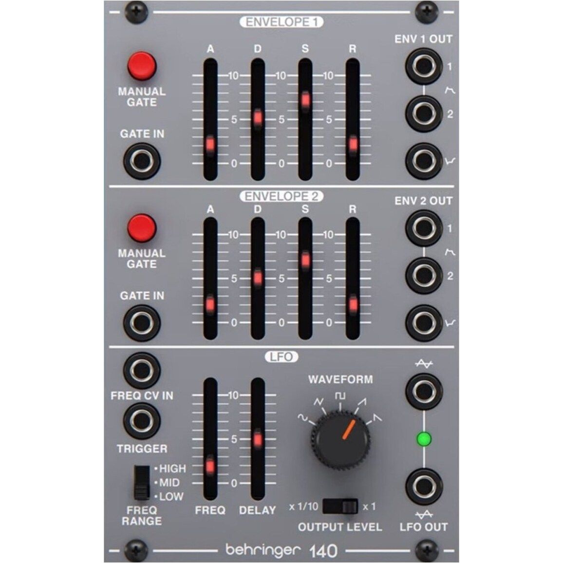 Behringer 140 Dual Envelope/LFO - 4033653032117