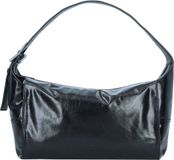 LIEBESKIND BERLIN Schoudertas LOU 2 Paper Touch Hobo Black Zwart