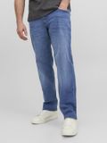 JACK&JONES Heren Jeans JJIMIKE JJORIGINAL SQ 223 NOOS PLS - Blue Denim - W48 X L34