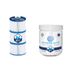 NETSPA Spa-onderhoudsset, 3 filterpatronen en 20 actieve zuurstoftabletten, universele behandeling