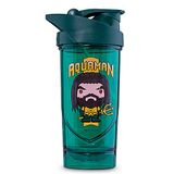 Shieldmixer Hero Pro Classic Shaker Aquaman Mini - BPA-vrij - Gym Accessoires - Eiwitshaker - Fitness Drinkfles - Groen - 700ml