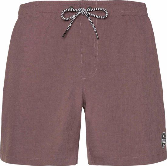 Protest Davey beachshort heren - Maat XS - Marron Fabric