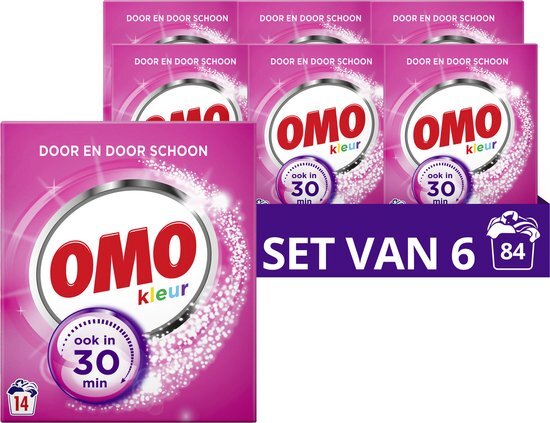 Omo Omo Color Waspoeder - 84 wasbeurten