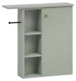 OEM Niskast Pistazie, 70,7 x 17 x 74,3 cm, 1 deur, 3 planken