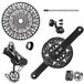 Sram Xx T-type Eagle E-mtb Brose Transmission Axs Groepset Argent 165 mm 36t / 10-52t