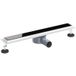 Icecat Douchegoot Met Glazen Deksel En 360° Sifon 60 Cm