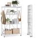 Vevor 4-laags Opvouwbare Plank, Zware Uitvoering, Opvouwbaar, 53x91x152CM, Wit