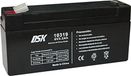 DSK - AGM oplaadbare verzegelde loodaccu. 6V en 3.2Ah. Ideaal voor alarmsystemen, UPS/UPS, communicatieapparatuur, beveiligingssystemen en elektrisch kinderspeelgoed