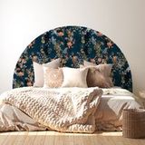 Autocollants Fleurs Tête De Lit - 240 X 150 cm