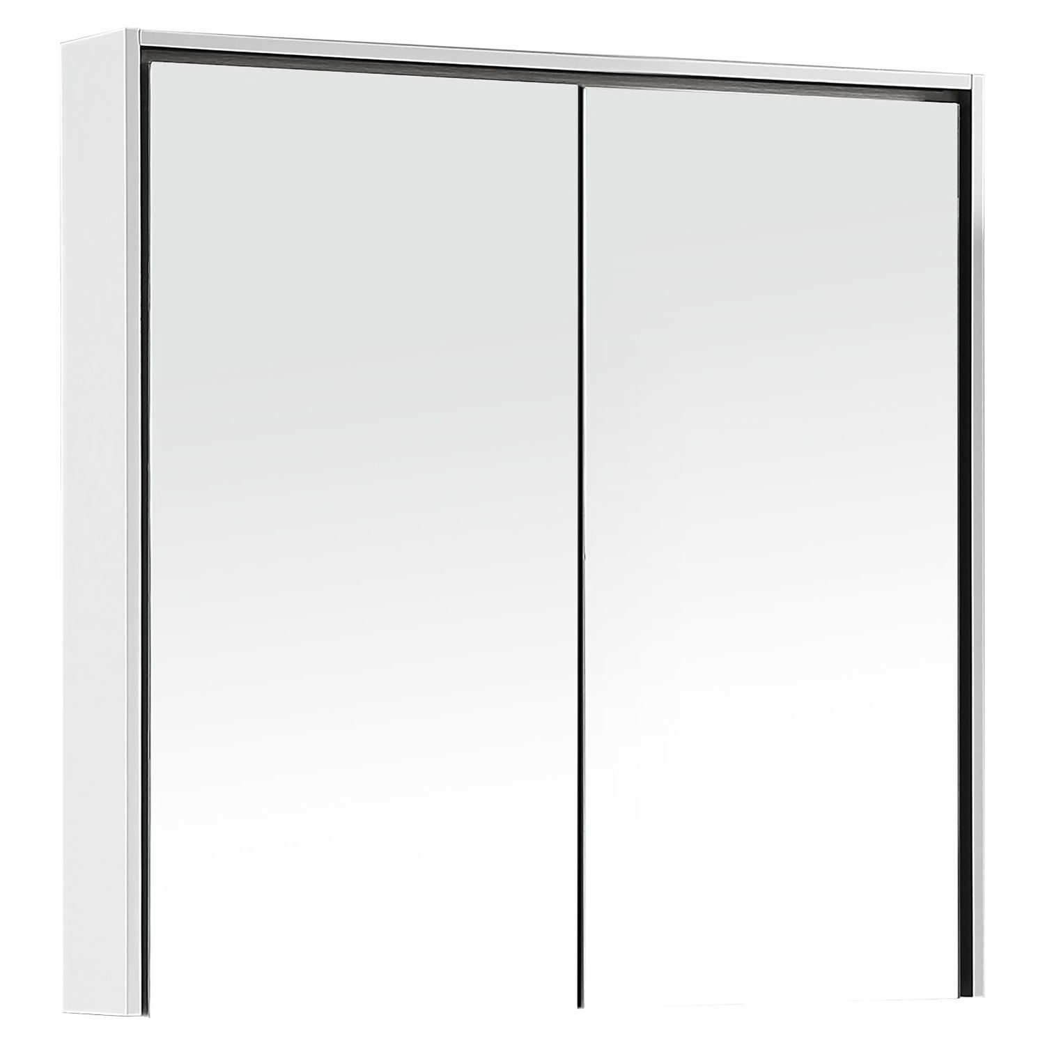 Differnz Providence Spiegelkast - 60x16x70 cm - Wit - 8712793572948