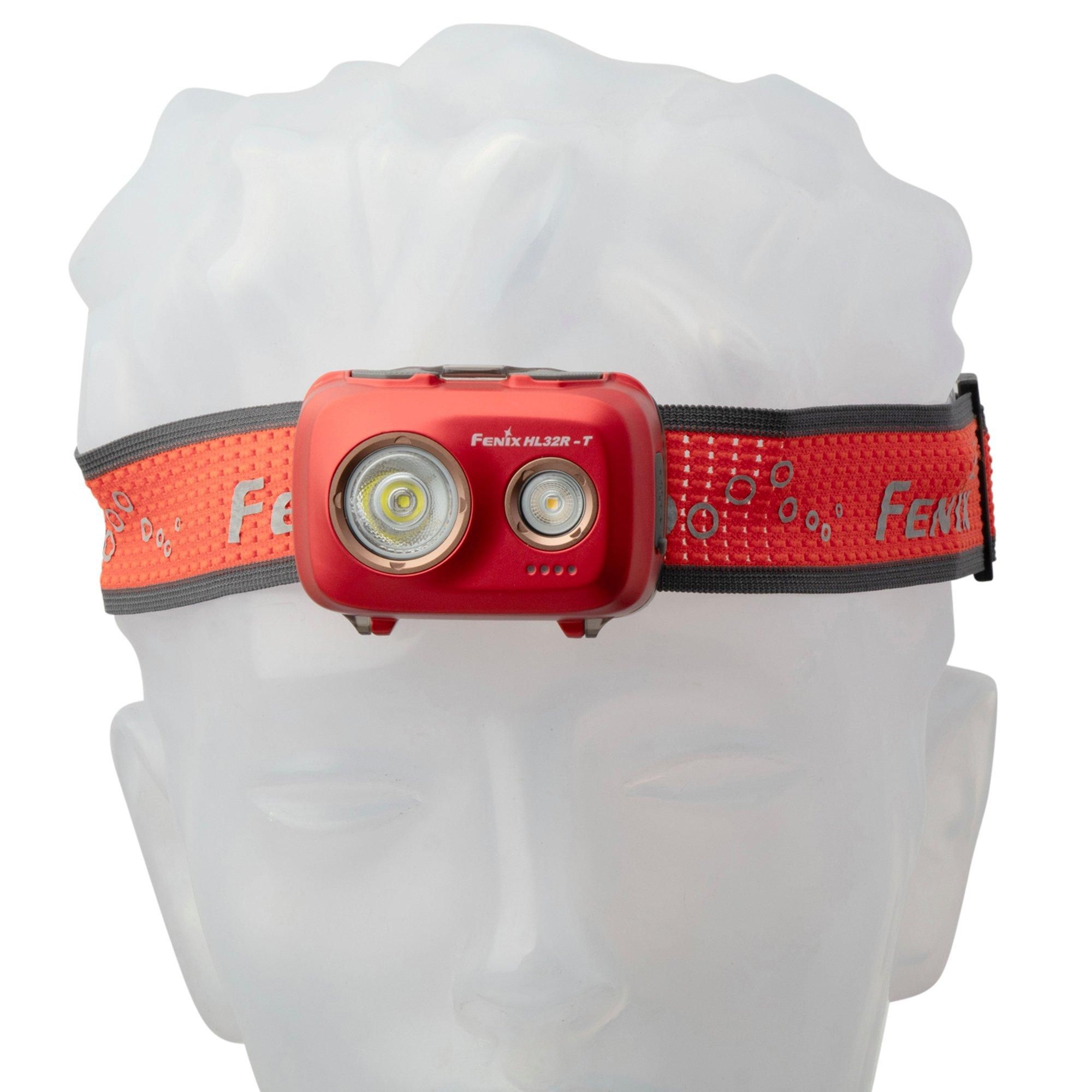 Fenix HL32R-T Rose Red - Oplaadbare Hoofdlamp - 800 Lumen