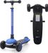 StarTech Kindertricycle - Driewieler - Eenvoudig inklapbaar met één klik - Verstelbaar stuur (4 standen) - Rem op het achterwiel - Breed voetplatform met LED-verlichting - Geschikt voor kinderen van 3 tot 6 jaar - Blauw