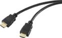 SpeaKa Professional SP-10481300 HDMI-kabel HDMI Aansluitkabel HDMI-A-stekker, HDMI-A-stekker 5.00 m Zwart 8K UHD, PVC-m