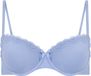 Hunkemöller Dames Lingerie Voorgevormde beugel bh Lola - Blauw - maat E85
