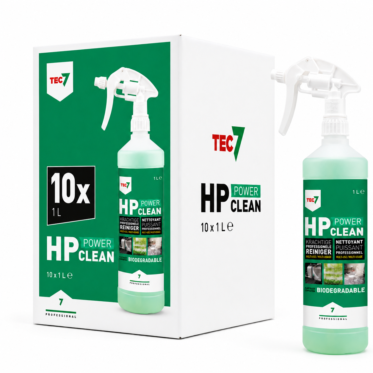 Tec7 HP Clean Krachtige reiniger met dieptewerking 1L 10st - 492001000-1