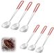 Ibenzoa® Set de 6 caquelons à fondue en acier inoxydable avec accessoires pour diverses applications de cuisson